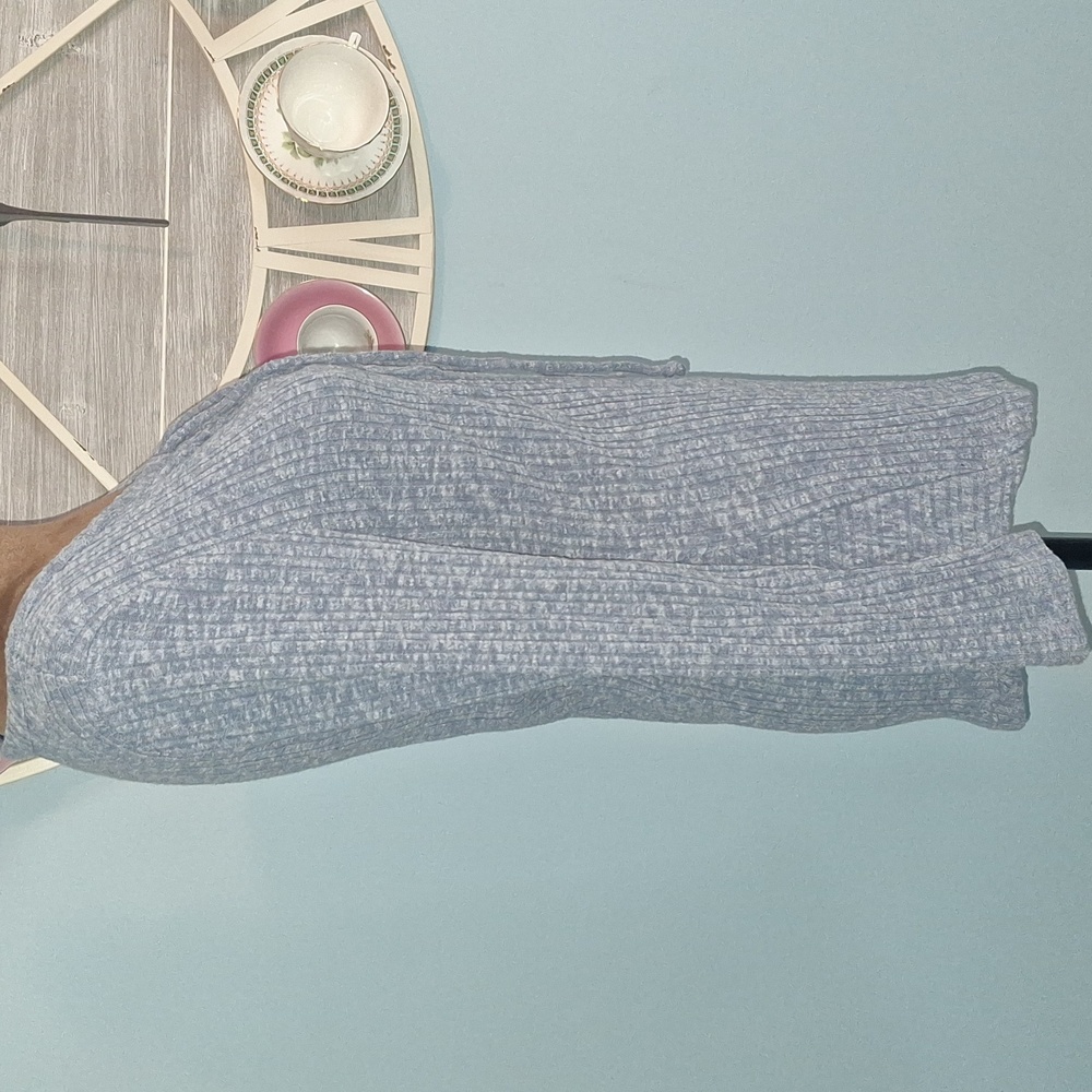 Lucky Brand Heather Blue Knit Top - Picture 3 of 5